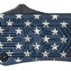 CobraTec Knives SUSACTK1SDNS CTK-1 American Flag Small 2.75" OTF Drop Point Plain D2 Steel Blade, 4.25" Red/White/Blue Flag Cerakote Aluminum Alloy Handle 1 178706