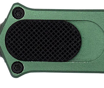 CobraTec Knives 952ODGDAGNS 952  1.75" OTF Dagger Plain Stonewashed D2 Steel Blade, 3" OD Green Anodized Aluminum Handle