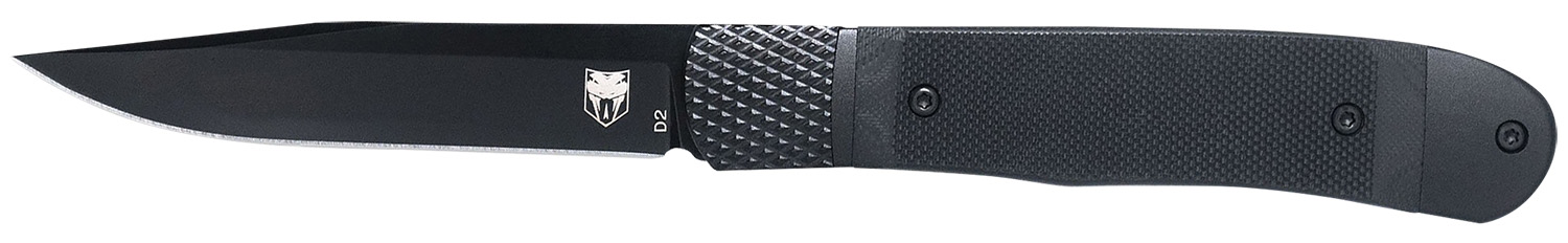 CobraTec Knives CTTHRG10BKO Trapper Small 3.13" Folding Plain 154CM SS Blade, 4.25" Black G10 Handle 3 CobraTec Knives CTTHRG10BKO Trapper Small 3.13" Folding Plain 154CM SS Blade, 4.25" Black G10 Handle