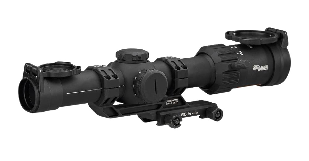 Sig Sauer Electro-Optics SOTM61003 Tango-MSR Black 1-6x24mm, 30mm Tube Illuminated Hellfire Reticle 3 Sig Sauer Electro-Optics SOTM61003 Tango-MSR Black 1-6x24mm, 30mm Tube Illuminated Hellfire Reticle