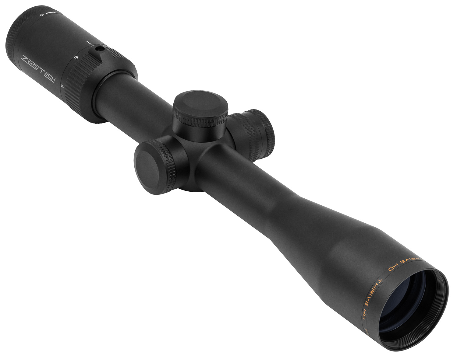 Zero Tech Optics TH4164FL-IR Thrive HD Black 4-16x 44mm 30mm Tube Illuminated FFP LR Reticle 3 Zero Tech Optics TH4164FL-IR Thrive HD Black 4-16x 44mm 30mm Tube Illuminated FFP LR Reticle