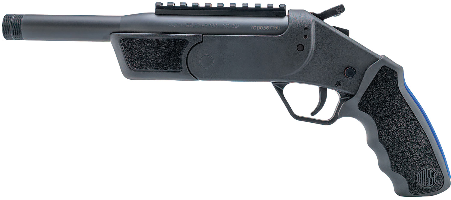 Rossi SSPB9300-BK Brawler 300 Blackout 1rd 9" Matte Black Single Shot Barrel, Picatinny Rail Receiver, Black Polymer Frame, Black Textured Rubber Grip 3 Rossi SSPB9300-BK Brawler 300 Blackout 1rd 9" Matte Black Single Shot Barrel, Picatinny Rail Receiver, Black Polymer Frame, Black Textured Rubber Grip