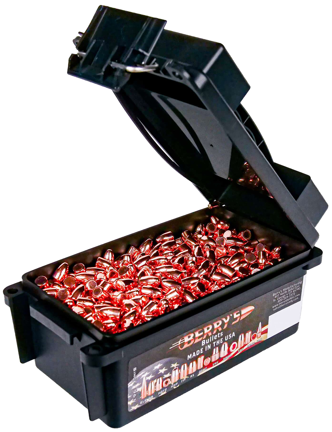 Berry's 27471 Superior 40S&W/10mm 180gr Flat Point 3 Berry's 27471 Superior 40S&W/10mm 180gr Flat Point