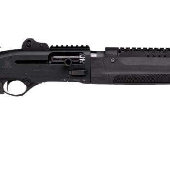 Langdon Tactical Tech LTT1301HBCFBLK Beretta 1301  3" 7+1 18.50" Black Heat Shield Barrel, Black Anodized Aluminum Receiver, Black Chisel Folding Synthetic Stock, Beretta Patrol Forend