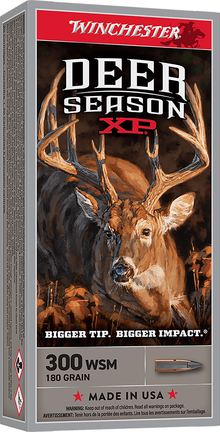 Winchester Ammo X300SDS2 Deer Season XP 300WSM 180gr 20 Per Box/10 Case 3 Winchester Ammo X300SDS2 Deer Season XP 300WSM 180gr 20 Per Box/10 Case
