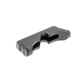 Tyrant CNC TDECHEMRGREY  Extended Magazine Release Springfield Echelon Grey Aluminum