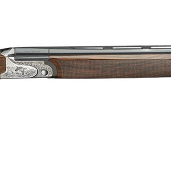 Rizzini USA 2203-2828 Aurum EVO 28 Gauge Break Open 3" 2rd 28" Black Over/Under Vent Rib Barrel, Coin Anodized Receiver Engraved w/Game Scene, Fixed Turkish Walnut Stock w/Prince of Whales Grip