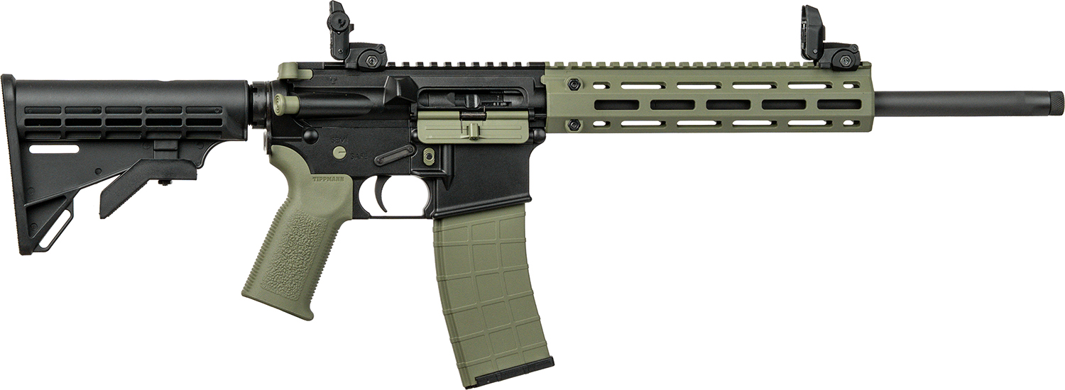 Tippmann Arms A101228 M4 LTE MSR 22 LR 25+1 16" Black Parkerized Threaded Barrel, OD Green Aluminum Receiver w/Picatinny Rail, M-LOK Handguard, Black Adj CAR15 Polymer Stock, OD Green Gen2 Grip, Right 3 Tippmann Arms A101228 M4 LTE MSR 22 LR 25+1 16" Black Parkerized Threaded Barrel, OD Green Aluminum Receiver w/Picatinny Rail, M-LOK Handguard, Black Adj CAR15 Polymer Stock, OD Green Gen2 Grip, Right
