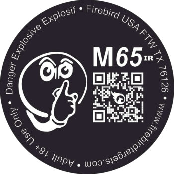 Firebird USA M65IR M65IR  Moving Trajectory/Static Impact Enhancement Flash/Smoke/Sound Universal Firearm 65mm 10 Targets