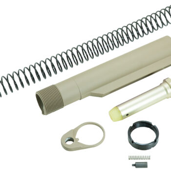 Timber Creek Outdoors ARBTKFDE Buffer Tube Kit  Flat Dark Earth AR-15/AR Style