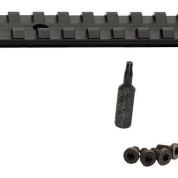 Savage Arms 56442 Scope Rail Revel Black Aluminum 8.40" Long
