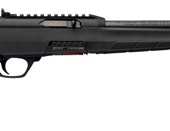 Winchester Repeating Arms 521169102 Wildcat Shadow 22 LR 10+1 16.50" Matte Blued Button-Rifled Barrel, Black Polymer Receiver w/Picatinny Rail, Black Fixed Polymer Stock, Ambidextrous