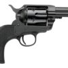 Pietta PFI9ALLOYAS312CB Alloy 9mm Luger 6 Shot 3.50" Matte Black Alloy Steel Barrel & Frame, Black Checkered Grip 2 191741