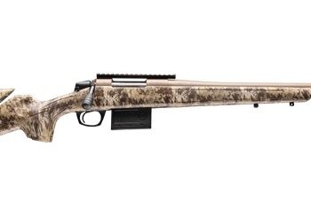 CVA CR4058 Cascade Varmint Hunter 25 Creedmoor 10+1 20" Flat Dark Earth Cerakote Threaded Barrel & Receiver w/Picatinny Rail, Krytek Highlander Adj Comb & LOP Synthetic Stock