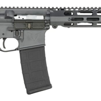 Vktr Industries V31100916648 VK-1 5.56 NATO 30+1 13.70" Black Threaded Barrel, Sniper Gray Cerakote Aluminum Receiver w/Picatinny Rail, M-LOK Handguard, Black Magpul MOE SL Polymer Stock, Magpul K2 Gr