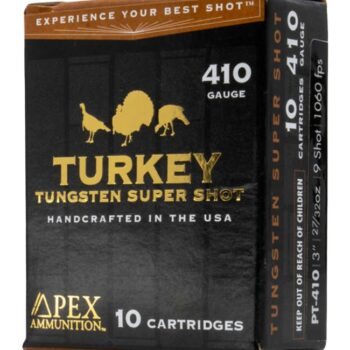 APEX AMMO PT410-9   410G 3    27/32 9        10/10