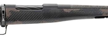 Fierce Firearms RGESC25CM18BTS Carbon Rogue 25 Creedmoor 3+1 18" Carbon Fiber Match Grade Threaded Barrel, Black Cerakote Stainless Steel Drilled & Tapped Receiver, Trophy Camo LR Negative Comb Carbon