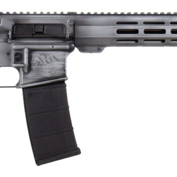Shark Coast Tactical 300-065-1000-04 Liberty Or Death 5.56 NATO 30+1 16" Black Melonite Threaded Barrel, Aluminum Receiver w/Picatinny Rail, M-LOK Handguard, Magpul MOE SL Black Polymer Stock, Magpul