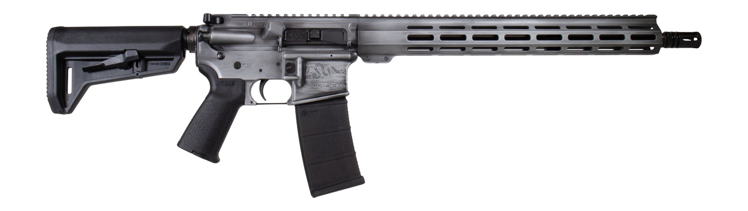 Shark Coast Tactical 300-065-1000-04 Liberty Or Death 5.56 NATO 30+1 16" Black Melonite Threaded Barrel, Aluminum Receiver w/Picatinny Rail, M-LOK Handguard, Magpul MOE SL Black Polymer Stock, Magpul 3 Shark Coast Tactical 300-065-1000-04 Liberty Or Death 5.56 NATO 30+1 16" Black Melonite Threaded Barrel, Aluminum Receiver w/Picatinny Rail, M-LOK Handguard, Magpul MOE SL Black Polymer Stock, Magpul