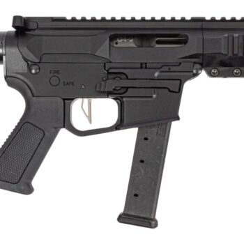Dpms Panther Arms DP51655231780 Kitty Kat G9 9mm Luger 27+1 4" Black Nitride Heavy Threaded Barrel, Black Hardcoat Anodize Aluminum Receiver w/Picatinny Rail, M-LOK Handguard, Black Polymer DPMS CAR B