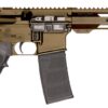 Patriot Ordnance Factory 02541 P-15 Sports South Exclusive 300 Blackout 30+1 10.50" Threaded Barrel, Burnt Bronze Cerakote Aluminum Receiver w/Picatinny Rail, M-LOK Handguard, Black Polymer SB Tactic 2 194618