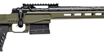 Horizon Firearms HRF-VED-22CM-18R Venatic DM 22 Creedmoor 18" SOCOM Black Proof Research CF Threaded Barrel, SOCOM Black Receiver w/Picatinny Rail, ARCA Rail, OD Green Cerakote XLR Element 4.0 Stock,