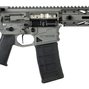 Nemo Arms BL-300-8P Battle-Light  300 Blackout 30+1 8" Black Threaded Barrel, Tungsten Anodized Aluminum Receiver w/Picatinny Rail, M-LOK Handguard, Black Polymer SB Tactical SBA3 Brace, Magpul MOE Gr