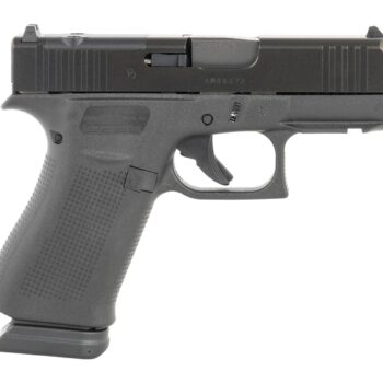 Glock UX4350203FRMOS G43X MOS 9mm Luger 15+1 3.41" Black GMB Barrel, Black Steel Serrated w/Optic Slide, Black Polymer Frame w/Accessory Rail, Ambidextrous, USA Made