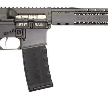 Black Rain Ordnance SSP300BLKSMK SSP  300 Blackout 30+1 16" Black Nitride Threaded Barrel, Smoke Cerakote Aluminum Receiver w/Picatinny Rail, Magpul MOE SL Black Polymer Stock, Black Magpul Grip