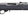 Ruger 32016 10/22 Takedown 22 LR 10+1 16.40" Satin Stainless Threaded Barrel, Satin Stainless Stainless Steel Drilled & Tapped Receiver, Stealth Gray Magpul Hunter X-22 Backpacker Synthetic Stock 1 195883