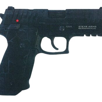 Steyr Arms ATD ATD  Compact 9mm Luger 20+1 3.90" Black Barrel, Black Steel Optic Ready/Serrated Slide, Black Aluminum Frame w/Picatinny Rail,  Interchangeable Grip Panels
