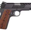 Iver Johnson Arms HAWK45P Hawk Commander 45 ACP 8+1 4.25" Black Ported Barrel, Matte Black Steel Ported/Serrated Slide, Matte Black Steel Frame w/Beavertail, Checkered Double Diamond Walnut Grip, Righ 2 196179