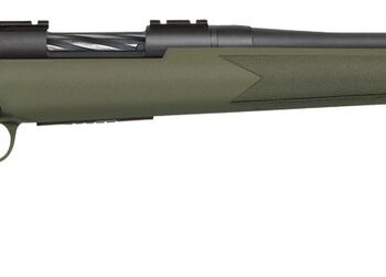 Mossberg 28080 Patriot  450 Bushmaster 4+1 20" Matte Blued Threaded Barrel, OD Green Synthetic Stock