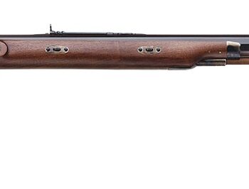 Davide Pedersoli 010S206500 Missouri River Hawken 50 Cal Percussion 30" Blued Octagon Barrel, Color Case Hardened Receiver, Fixed American Walnut Stock