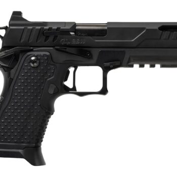 Oa Defense  2311 Pro Elite Full Size 9mm Luger 21+1 5" Black DLC Steel Optic Ready/Serrated Slide, Black Aluminum Frame w/Picatinny Rail, Black Aluminum Grip, Ambidextrous