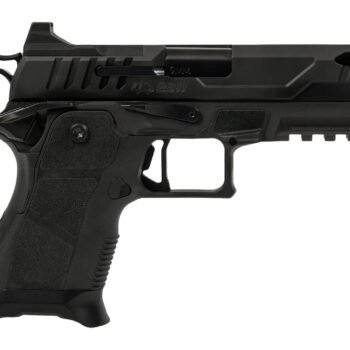 Oa Defense  2311 Pro Compact Frame 9mm Luger 15+1 4.25" DLC Black Steel Optic Ready/Serrated Slide, Black Aluminum Frame w/Picatinny Rail, Black Polymer Grip, Ambidextrous