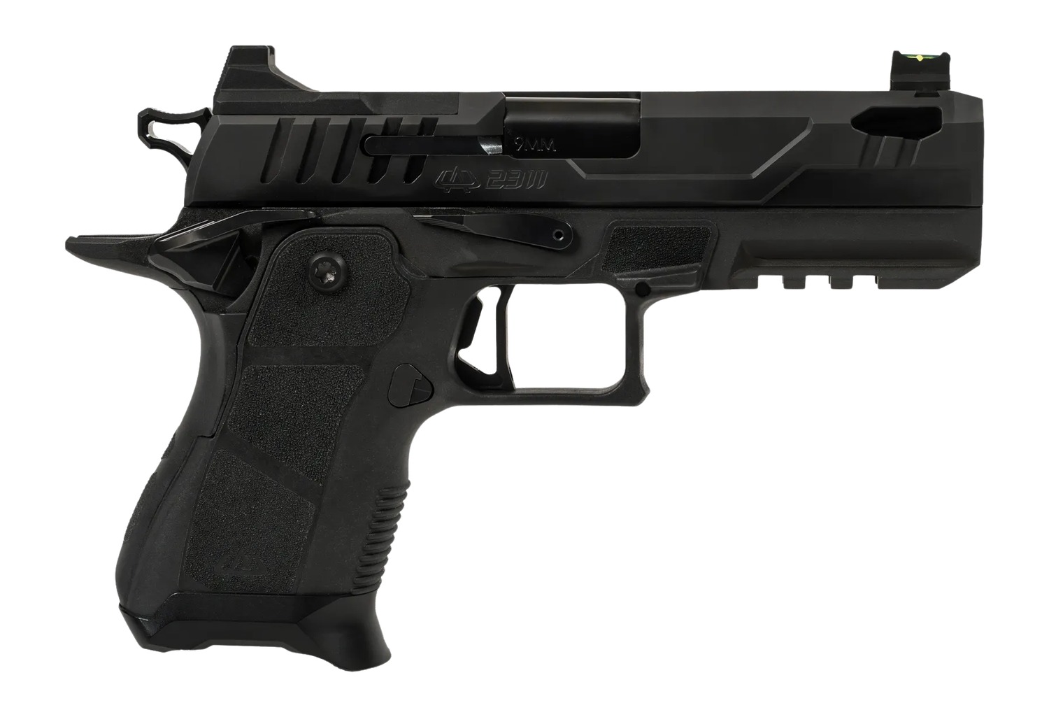 Oa Defense 2311 Pro Compact Frame 9mm Luger 15+1 4.25" DLC Black Steel Optic Ready/Serrated Slide, Black Aluminum Frame w/Picatinny Rail, Black Polymer Grip, Ambidextrous 3 Oa Defense 2311 Pro Compact Frame 9mm Luger 15+1 4.25" DLC Black Steel Optic Ready/Serrated Slide, Black Aluminum Frame w/Picatinny Rail, Black Polymer Grip, Ambidextrous