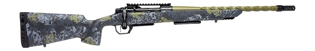 Horizon Firearms HRF-VE2-65CM-22R Venatic 2 6.5 Creedmoor 22" Sage Green Spiral Fluted Threaded Barrel, Black DLC Receiver w/Picatinny Rail, Arca Rail Forend, Artic Moss Iota EKO X Carbon Fiber Stock 3 Horizon Firearms HRF-VE2-65CM-22R Venatic 2 6.5 Creedmoor 22" Sage Green Spiral Fluted Threaded Barrel, Black DLC Receiver w/Picatinny Rail, Arca Rail Forend, Artic Moss Iota EKO X Carbon Fiber Stock