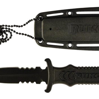 RUKO RUK0097         440A TIN 3"NECK/BOOT KNIFE