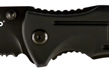 RUKO RUK0153      440A 3-1/2"BLK ANODIZED FOLDING