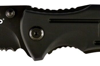 RUKO RUK0153-CS   440A 3-1/2"BLK ANODIZED FOLDING