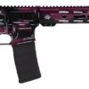 Shark Coast Tactical SCC02119ABKCH Anime-15 5.56 NATO 30+1 16" Black Nitride Threaded Barrel, Black Cherry Cerakote Aluminum Receiver w/Picatinny Rail, M-LOK Handguard, Magpul Collapsible Black Polym 2 198614
