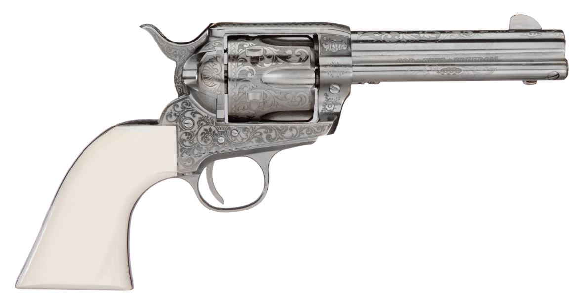 TAYLOR'S & COMPANY OUTLAW LGCY 45LC NK/IVRY 4.75" 3 TAYLOR'S & COMPANY OUTLAW LGCY 45LC NK/IVRY 4.75"