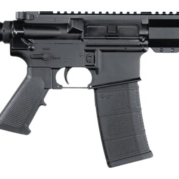 Andro Corp Industries 5568CBMPS ACI-15 CQB 5.56 NATO 30+1 8" Black Nitride Threaded Barrel, Black Anodized Aluminum Receiver w/Picatinny Rail, M-LOK Handguard, Black Polymer SBA3 Pistol Brace, A2 Grip