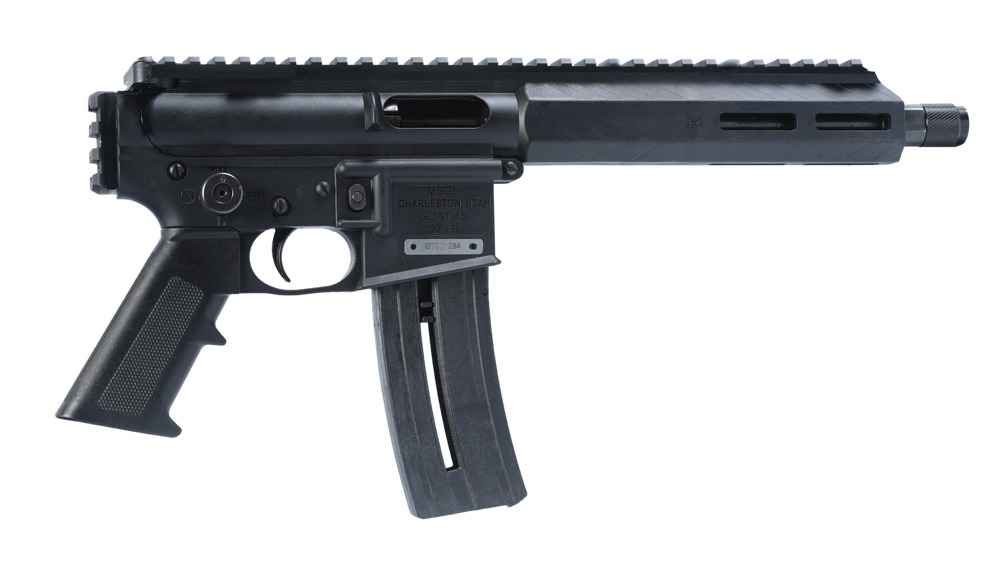 Mountain Bill Gun Lab MBGL-GOAT15-ATOM-1 Goat-15 Atom 22 LR 1 Shot 7.80" Black Oxide Threaded Barrel, Black Polymer Receiver w/Picatinny Rail, M-LOK Handguard, Black Polymer Grip 3 Mountain Bill Gun Lab MBGL-GOAT15-ATOM-1 Goat-15 Atom 22 LR 1 Shot 7.80" Black Oxide Threaded Barrel, Black Polymer Receiver w/Picatinny Rail, M-LOK Handguard, Black Polymer Grip