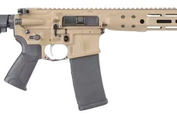 LWRC ICDIP5CK10SBA3ML ICDI 5.56 NATO 30+1 10.50" Threaded Barrel, Flat Dark Earth Receiver w/Picatinny Rail, M-LOK Handguard, Black Polymer SB Tactical SBA3 Brace, Black Polymer Grip, Ambidextrous