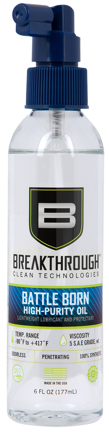 Breakthrough Clean BTO6OZ Battle Born High-Purity Oil 6 oz Spray 3 Breakthrough Clean BTO6OZ Battle Born High-Purity Oil 6 oz Spray