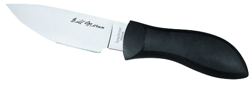 Spyderco FB02P Moran 3.88" Fixed Drop Point Plain Satin VG-10 SS Blade/Black FRN Handle Includes Sheath w/G-Clip 3 Spyderco FB02P Moran 3.88" Fixed Drop Point Plain Satin VG-10 SS Blade/Black FRN Handle Includes Sheath w/G-Clip