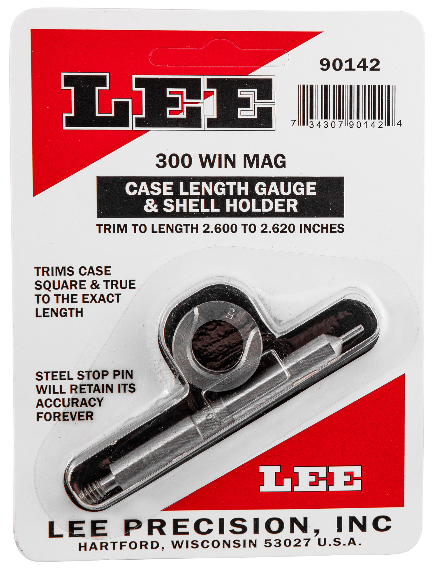 Lee Precision 90142 Case Length Gauge 300 Win Mag 3 Lee Precision 90142 Case Length Gauge 300 Win Mag
