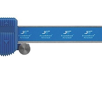 Frankford Arsenal 672060 Electronic Caliper  Blue Multi-Caliber Stainless Steel Rifle/Handgun Firearm
